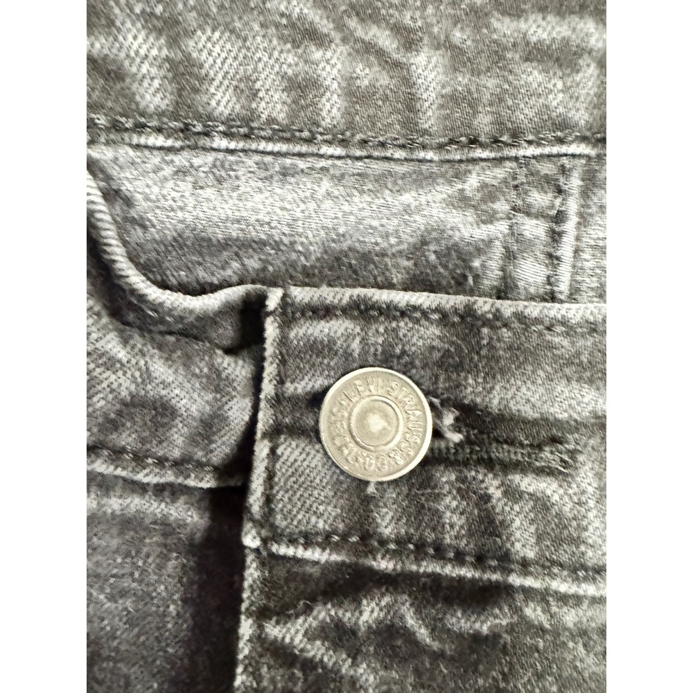 Levi's 511 Slim Fit Jeans Men 35x30 Gray Excellent WaterLess Denim - Picture 4 of 7